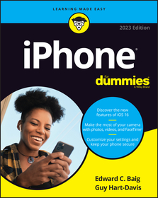 iPhone For Dummies 2023 Edition iPhone For Dummies 2023 Edition