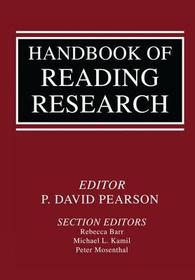 Handbook of Reading Research Handbook of Reading Research