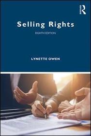 Selling Rights Selling Rights