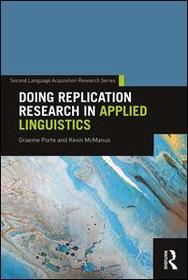 Doing Replication Research in Applied Linguistics