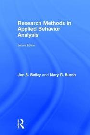 Research Methods in Applied Behavior Analysis Research Methods in Applied Behavior Analysis