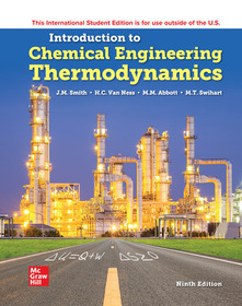 Introduction to Chemical Engineering Thermodynamics ISE Introduction to Chemical Engineering Thermodynamics ISE