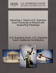 Helvering V. Owens U.S. Supreme Court Transcript of Record with Supporting Pleadings
