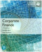 Corporate Finance, Global Edition Corporate Finance, Global Edition