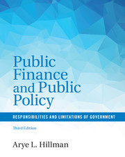 Public Finance and Public Policy: A Political Economy Perspective on the Responsibilities and Limitations of Government Public Finance and Public Policy: A Political Economy Perspective on the Responsibilities and Limitations of Government