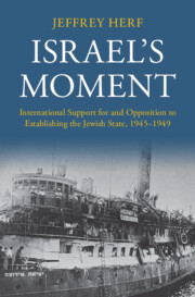 Israel's Moment: International Support for and Opposition to Establishing the Jewish State, 1945-1949 Israel's Moment: International Support for and Opposition to Establishing the Jewish State, 1945-1949