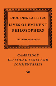 Diogenes Laertius: Lives of Eminent Philosophers