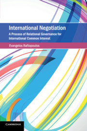 International Negotiation: A Process of Relational Governance for International Common Interest