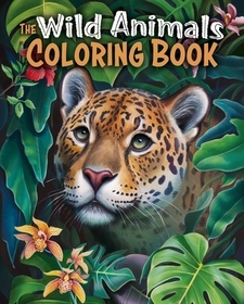 The Wild Animals Coloring Book: Over 45 Images to Color
