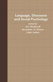 Language, Discourse and Social Psychology