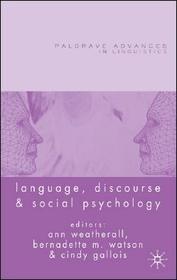 Language, Discourse and Social Psychology