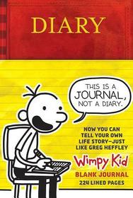 The Diary of a Wimpy Kid Blank Journal: 224 Lined Pages and Jeff Kinney Spot Art Throughout The Diary of a Wimpy Kid Blank Journal: 224 Lined Pages and Jeff Kinney Spot Art Throughout