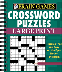 Brain Games - Crossword Puzzles - Large Print (Green) Brain Games - Crossword Puzzles - Large Print (Green)