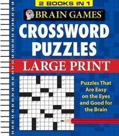 Brain Games - 2 Books in 1 - Crossword Puzzles Brain Games - 2 Books in 1 - Crossword Puzzles