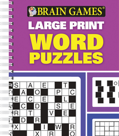 Brain Games - Large Print - Word Puzzles Brain Games - Large Print - Word Puzzles