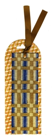 From the Block Shop Studio: Desert Plaid Bookmark