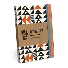From the Block Shop Studio: Odette 17-Month Planner: Odette 17-Month Planner
