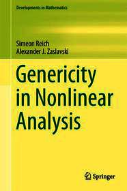 Genericity in Nonlinear Analysis