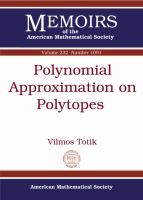 Polynomial Approximation on Polytopes Polynomial Approximation on Polytopes