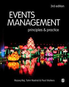Events Management: Principles and Practice