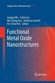 Functional Metal Oxide Nanostructures