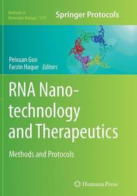 RNA Nanotechnology and Therapeutics: Methods and Protocols