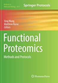 Functional Proteomics: Methods and Protocols