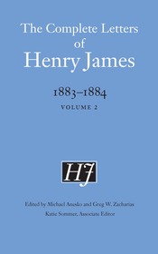 The Complete Letters of Henry James, 1883–1884: Volume 2