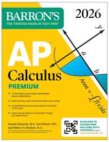 AP Calculus Premium, 2026: Prep Book with 12 Practice Tests + Comprehensive Review + Online Practice AP Calculus Premium, 2026: Prep Book with 12 Practice Tests + Comprehensive Review + Online Practice