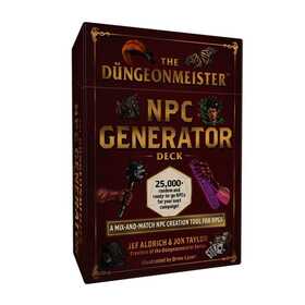 The Düngeonmeister NPC Generator Deck: A Mix-and-Match NPC Creation Tool for RPGs