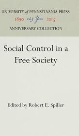 Social Control in a Free Society