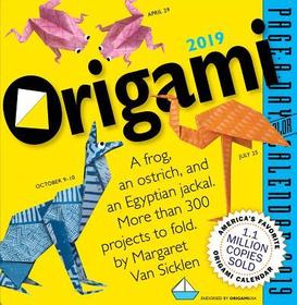 Origami Page-A-Day Calendar 2019