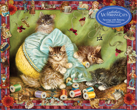 Cynthia Hart's Victoriana Cats: Sewing with Kittens 1,000-Piece Puzzle: Sewing with Kittens 1,000-Piece Puzzle Cynthia Hart's Victoriana Cats: Sewing with Kittens 1,000-Piece Puzzle: Sewing with Kittens 1,000-Piece Puzzle