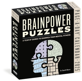 Brainpower Puzzles Page-A-Day? Calendar 2025: A Year of Games to Sharpen Your Mental Fitness