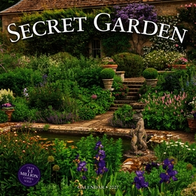 Secret Garden Wall Calendar 2027