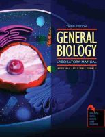 General Biology Laboratory Manual General Biology Laboratory Manual