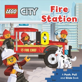 LEGO? City. Fire Station: A Push, Pull and Slide Book LEGO? City. Fire Station: A Push, Pull and Slide Book