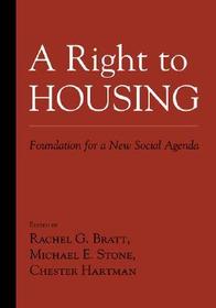 A Right to Housing ? Foundation for a New Social Agenda: Foundation for a New Social Agenda
