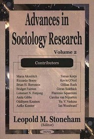 Advances in Sociology Research: Volume 2