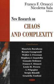 New Research on Chaos & Complexity New Research on Chaos & Complexity