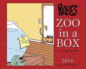 Rubes Zoo in a Box Daily Box Calendar