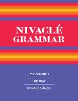 Nivaclé Grammar