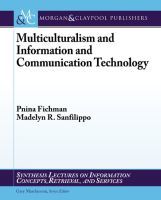 Multiculturalism and Information and Communication Technology