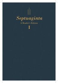 Septuaginta: A Reader's Edition, Hardcover (2 Vols)