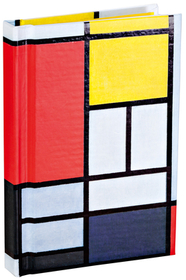 Teneues - Mini Notebook: Piet Mondrian, Hardcover, 120 Dot-Grid Pages with Lay Flat Binding: Pocket Size Mini Hardcover Notebook with Painted Edge Pap Teneues - Mini Notebook: Piet Mondrian, Hardcover, 120 Dot-Grid Pages with Lay Flat Binding: Pocket Size Mini Hardcover Notebook with Painted Edge Pap