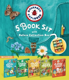 Backpack Explorer 5-Book Set with Nature Collection Box