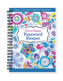 Floral Magic Password Keeper: Pretty & Practical Website Organizer Floral Magic Password Keeper: Pretty & Practical Website Organizer