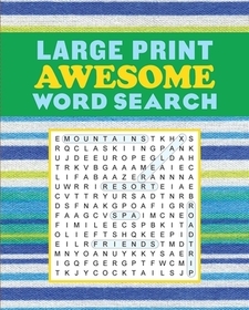 Large Print Awesome Word Search