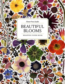 Beautiful Blooms Wrapping Paper Book