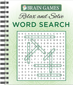 Brain Games - Relax and Solve: Word Search (Green) Brain Games - Relax and Solve: Word Search (Green)
